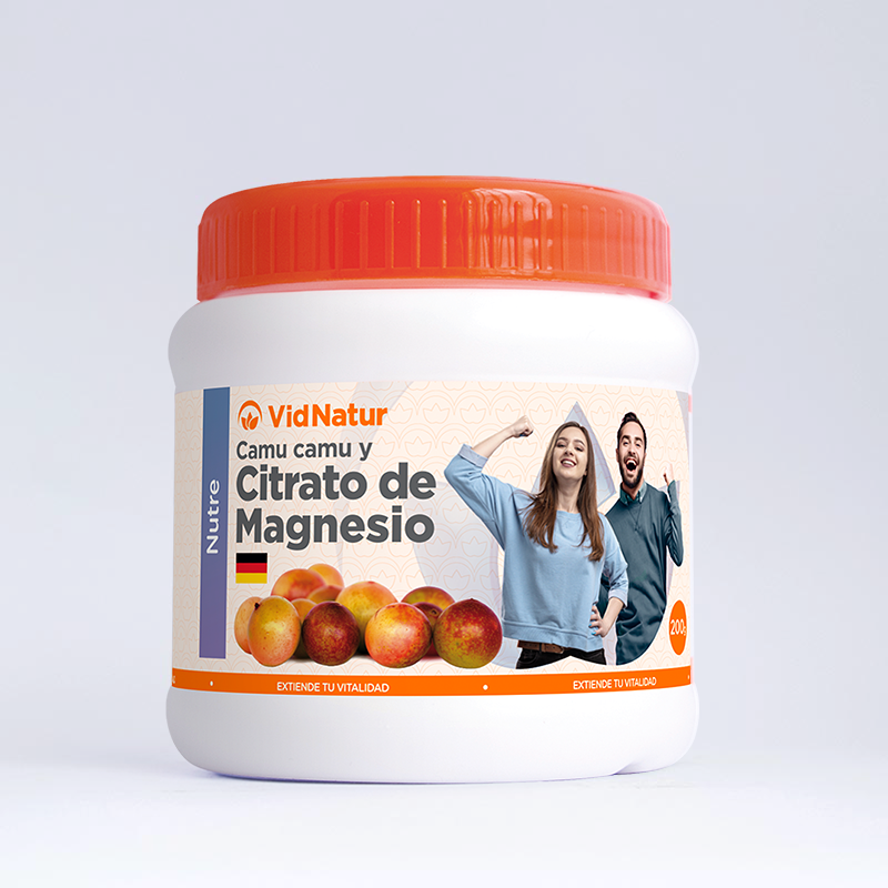 Citrato de Magnesio con Camu Camu